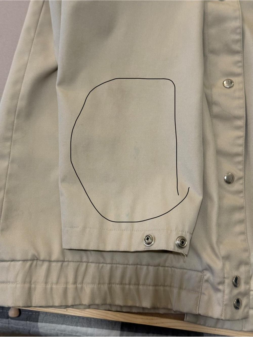 Vintage Versatile Women's Utility Jacket in Tan - Picture 13 of 15